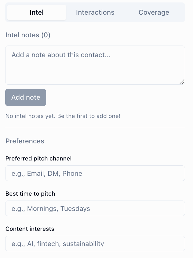 Store media intel screenshot